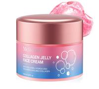 Collagen Jelly Cream, Crema de Colageno en Gelatina con Niacinamida y Colageno Hidrolizado, Skincare Coreano, Crema Hidratante Facial, Elasticidad e Hidratación, Reduce las líneas Finas y la Opacidad