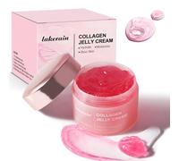 Collagen Jelly Cream, Cremas Coreanas Faciales, Crema Hidratante Facial Mujer, Contiene Niacinamida y Colágeno Hidrolizado, Elasticidad y Cuidado Nutritivo, Restaura la Barrera Cutánea-100g