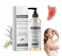 Collagen Oil for Skin Tightening,Collagen Lifting Body Oil,Scars,Wrinkles and Stretch Marks,Massage Oils for Face & Full Body Treatment,Firming,Moisturizes & Smoother Skin,3.38 Fl Oz (1 Pcs)