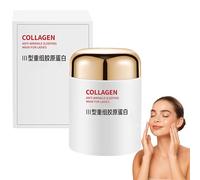 Collagen Sleeping Mask nocturna, máscara de envoltura de la noche de colágeno, máscaras de colágenos hidrolizadas durante la noche para hidratar, mejora de elasticidad (1Pcs)
