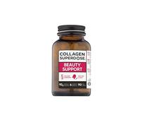 COLLAGEN SUPERDOSE Beauty - Colágeno Marino Hidrolizado, 90 Comprimidos | 6 Ingredientes con Vitamina C, Zinc y Cobre, Formación de Colágeno y Cuidado de Piel, Cabello y Uñas, Sin Sabor, 90 Días