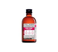 COLLAGEN SUPERDOSE Piel Radiante BY GOLD COLLAGEN- Colágeno Marino Hidrolizado (75g) - Complemento Líquido para Piel, Cabello y Uñas con Ácido Hialurónico, Vitamina C, Biotina, Zinc - 30 Días 300 ml