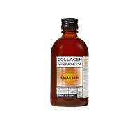 COLLAGEN SUPERDOSE Solar Skin - 5.000mg Colágeno Marino Hidrolizado, 300ml | 15 Ingredientes Activos con Astaxantina y Vitamina C, Protección Antioxidante y Cuidado de la Piel, Sabor Tropical, 30 Días
