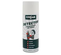 Collak - Detector de Fugas de Gas en Spray 400ml | Incoloro | Aplicación rápida en válvulas, Tubos y uniones | No corrosivo, Seguro para plásticos y Metales