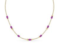 Collana Morellato Colori Mujer Dorada Violeta ACCIAIO (SAXQ03)