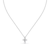 Collana Morellato Croce Para Hombre Acero Zirconitas (SATT12)