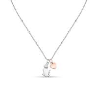 Collana Morellato Mascotte Gatto Corazón De Acero (SAVL05)