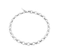 Collana Raspini Lily in Argento 925 con Dettagli Granulati | Girocollo Donna Fatto a Mano in Italia, Design Unico e Raffinato, Stile Classico