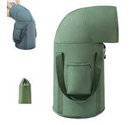 Collapsible Foot Soaking Tub, 2026 Upgraded Fully Wrapped Knee Fumigation Foot Bath Basin with Handle & Storage Bag, Knee-Protecting Feet Soakings Bucket, for Travel, Home (Green)