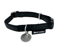 Collar Ajustable De Cuero MC 15MM Negro Zolux