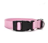 Collar ajustable de nailon para mascotas, para entrenamiento de perro al aire libre, apto para perros y gatos pequeños y medianos, chihuahua, pug, bulldog francés, I, L, 33-50 cm