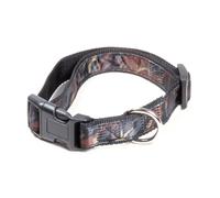 Collar ajustable para perro en nylon Camouflage Line con clip de plástico Record