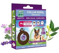 Collar Anti-Insectos para Razas Medianas y Grandes con Margosa, geraniol y lavandino