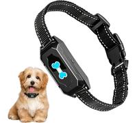 Collar Antiladridos para Perros Recargable Collar Adiestramiento con Vibración para Detener Ladridos de Pitido/Vibración para Perros Pequeños y Grandes Negro