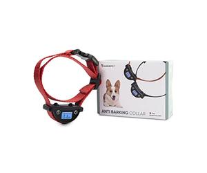 Collar Antiladridos, Rojo, para Perros Pequeños, Medianos y Grandes