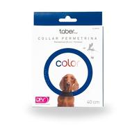 Collar Antiparasitario para Perros |TABERDOG Permetrina | Azul 40cm | Higiene y Moda para tu Perro