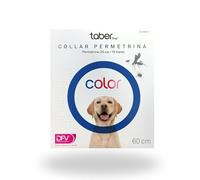 Collar Antiparasitario para Perros |TABERDOG Permetrina | Azul 60cm | Higiene y Moda para tu Perro