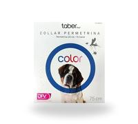 Collar Antiparasitario para Perros |TABERDOG Permetrina | Azul 75 cm | Higiene y Moda para tu Perro
