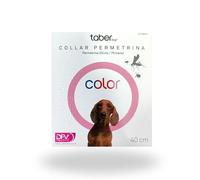 Collar Antiparasitario para Perros |TABERDOG Permetrina | Rosa 40 cm | Higiene y Moda para tu Perro