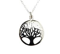 Collar Árbol de la Vida, Normal, Plata esterlina, No es una piedra preciosa