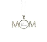 Collar Art Deco con texto en inglés "I Am The Freest Boy" para el día de la madre, regalo para mamá, abuela, joyería de cumpleaños, Medium