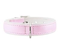 Collar Arte Moderno 27/11 níquel Cuero de imitación rosa/cuero de imitación blanco