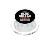 Collar Azul Estilo de Vida Collar Azul Orgullo Clase Trabajadora PopSockets PopGrip para MagSafe