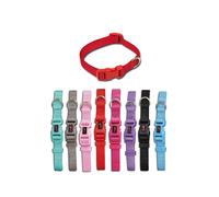 Collar básico de nailon Nayeco para perro | 20 mm x 40-55 cm | Rosa