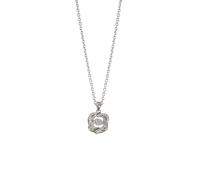Collar Beat Valentine's The Day Heartbeat Will personalizado collar colgante juego de cables colgante (J, talla única), metal, Sin gemas