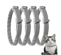 Collar calmante natural para mascotas, collar para aliviar el estrés del perro, collar impermeable para cachorros, collar calmante de 4 veces para controlar el estrés y el comportamiento, collar