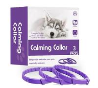 Collar Calmante para Gatitos - Ajustable Y Natural para Mascotas - Collar Tranquilizante para Gatos - para Viajes Visita Al Veterinario Mudanza Casa Nueva Transportín Ruidos Fuertes Extraños