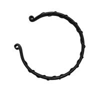 Collar celta de hierro forjado a mano, Hierro, No es una piedra preciosa