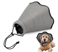 Collar Cervical cómodo para Perro, Alternativa al Cono Anti-lamiendo Suave para Perros, Protector cómodo antimaldeamiento para Mascotas, Uso en Interiores al Aire Libre