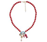 Collar colgante dije Bisutería playera de estilo boho con cuentas