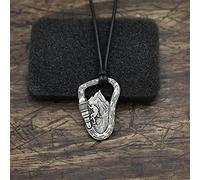 Collar Colgante joyería Pie en Forma de Escalada montaña Colgante Collar minimalismo joyería Navidad cumpleaños Partido Regalo