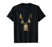 Collar con colgante de amuleto tailandés de Buda de Magical Arts Camiseta