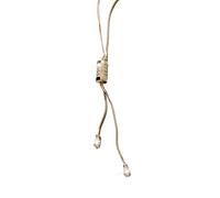 Collar con colgante de borlas de cristal, elegante collar largo con borlas de cristal para mujeres a la moda, talla única, como se describe, como se describe