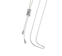 Collar con colgante de borlas de cristal, elegante collar largo con borlas de cristal para mujeres a la moda, talla única, como se describe, como se describe