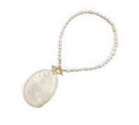 Collar con colgante de concha mixta inspirado en la playa, joyería de capas, regalo para el uso diario, joyería temática apilable, talla única, como se describe, como se describe