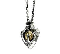 Collar con colgante de engranaje Steampunk, diseño celta mecánico, joyería de para hombre, accesorio industrial único, regalo de para hombres, padre, hijo, cumpleaños, uso diario