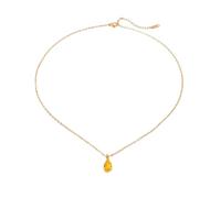 Collar con colgante de gota de agua, joyería simple, exquisito y versátil que se puede llevar con cualquier estilo