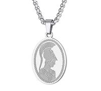 Collar con colgante de guerra de Atenea la Diosa de la Sabiduría para mujeres y hombres, dije de mitología griega, gargantilla de protección de cadena de medallón guardián, amuletos, joyería de regalo