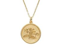 Collar con colgante de hoja botánica de plata de ley 925 |LK_NLC_01039 | one cat pet pride pendant animal love charm pawprint four legged mom jewelry with 18 inch chain silver