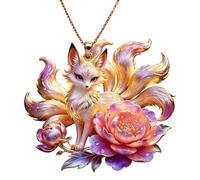 Collar con colgante llamativo con dije de criatura inspirado en mitos, joyería de cadena de clavícula para acento de escote y uso diario Joyería con colgante de fantasía Collar con dije de cadena de