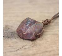 Collar con colgante mineral de piedra cruda, cristal natural, fluorita, cuarzo rosa, turmalina, ágatas de apatita, ágata india