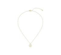 Collar con colgante para mujer de BOSS Jewelry en acero inoxidable con baño iónico de oro amarillo adornado con cristales, 1580837