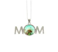Collar con diseño de pez león, océano, mar, organismo marino, regalo para el día de la madre, para mamá, abuela, abuela, joyería de cumpleaños, Medium