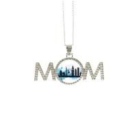 Collar con diseño de puente de la Torre de Londres, para el Día de la Madre, regalo para mamá, abuela, abuela, joyería de cumpleaños, Medium