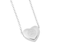 Collar con escudo de corazón del Celtic FC con licencia oficial, cadena de acero inoxidable, regalo para mujer
