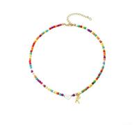 Collar con letra individual hecho de plástico de alta calidad de 41 cm a 50 cm (G)